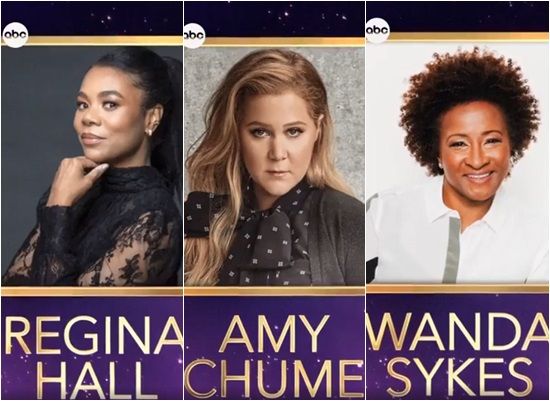 ▲第94屆奧斯卡由3喜劇女星共同主持。（圖／翻攝自IG／Amy Schumer、Regina Hall、Wanda Sykes）