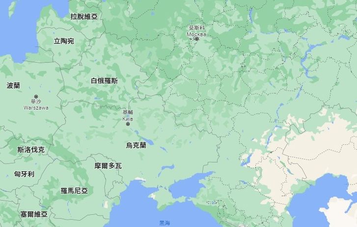 ▲▼烏克蘭地理位置。（圖／翻攝自Google Maps）