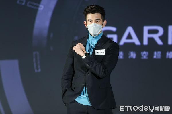 ▲ Xiu Jiekai attended the Garmin watch endorsement event.  (Photo/Photo by reporter Lin Jingmin)