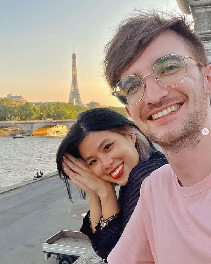 ▲路易和女友Ada現在一起在法國生活。（圖／翻攝自Instagram／bonjour.louis）