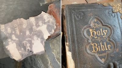 英夫婦開箱「1920年代新家」　密室掛聖經還有詭異閣樓藏「燒焦黑白照」