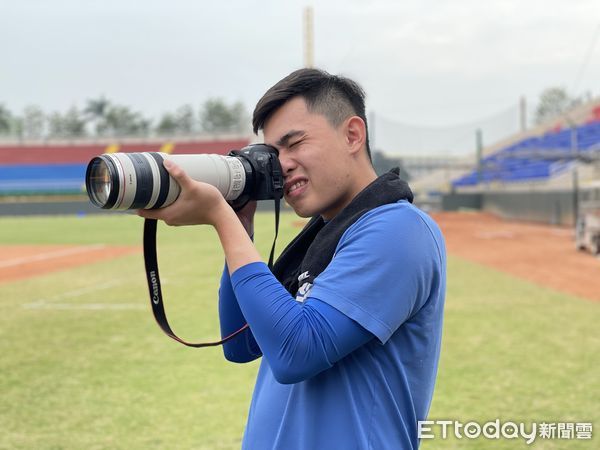 ▲悍將全壘打大賽，曾峻岳、范玉禹  。（圖／記者王真魚攝）