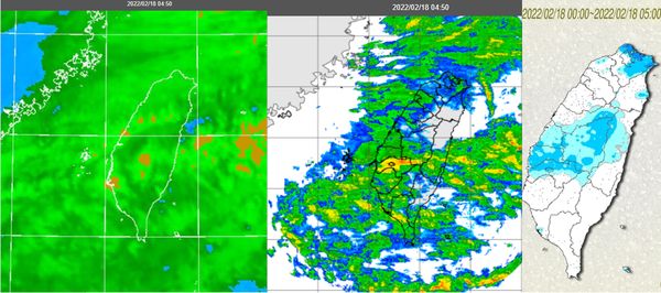 ▲▼衛星雲圖。（圖／翻攝中央氣象局）