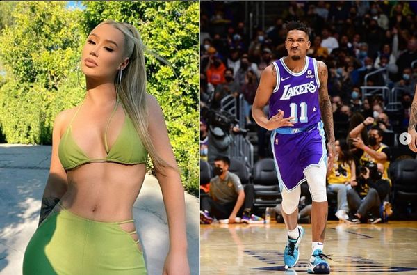 ▲▼湖人小將蒙克如願追到「嘻哈天使」伊姬亞薩莉。（圖／翻攝自IG）