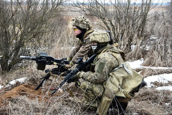 ▲▼烏克蘭軍隊軍事演習。（圖／路透）
