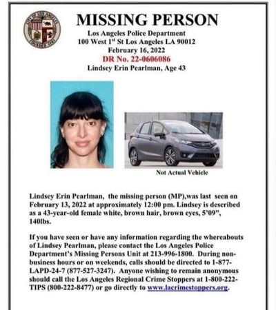 ▲女星琳賽皮爾曼（Lindsey Erin Pearlman）失蹤5天被發現身亡。（圖／翻攝自Instagram／vanceasmith）