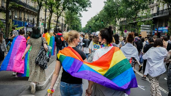 ▲Parade,Rainbow,Lgbt。（圖／取自免費圖庫Unsplash）