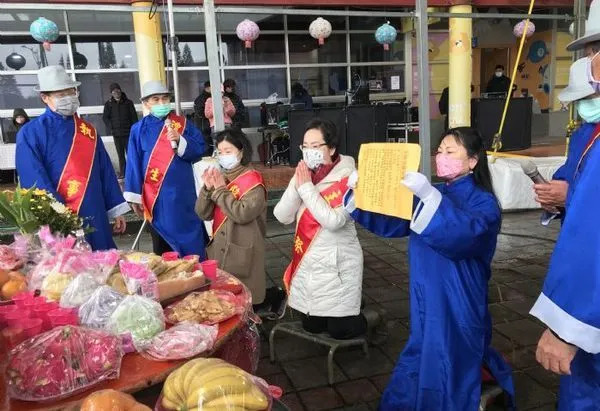 ▲客家人獨有節慶「天穿日」要祭天祈福　