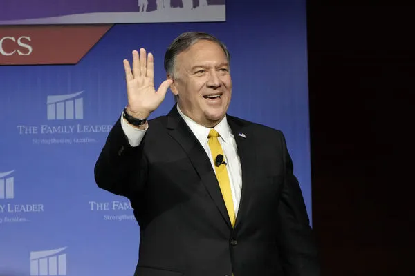 ▲美國前國務卿蓬佩奧（Mike Pompeo）（圖／達志影像／美聯社）