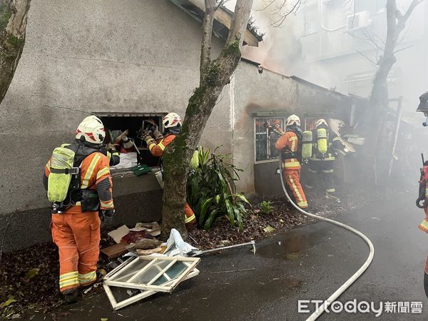 ▲▼桃園民宅大火。（圖／記者沈繼昌翻攝）