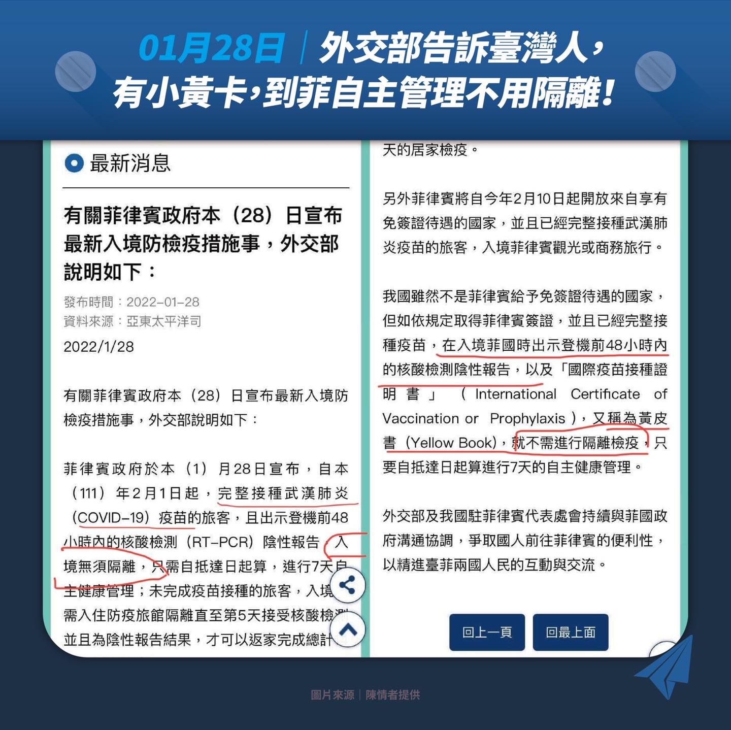 ▲▼江啟臣踢爆菲律賓並未承認我國疫苗證明，痛批外交部誤導國人。（圖／翻攝自Facebook／江啟臣）