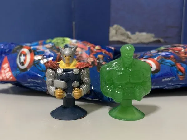 ▲▼全聯舉辦「超級英雄總動員」活動，消費滿額就免費送漫威吸盤公仔。（圖／記者林育綾攝）