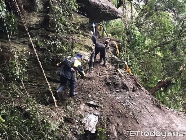 ▲玉山瓦拉米步道暫停開放進入。（圖／保七總隊第六大隊提供）