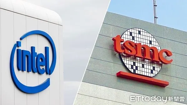 ▲英特爾，台積電。（圖左／路透、圖右／記者高兆麟攝）