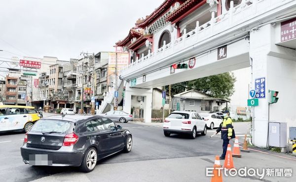 ▲桃園市大溪警分局配合二二八和平紀念日，將針對風景區主要道路實施交通管制，請用路人配合。（圖／記者沈繼昌翻攝）