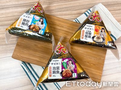 韓國家常菜變飯糰了！超商搶吃「雪蟹蟹膏、辣炒豬肉」大飯糰