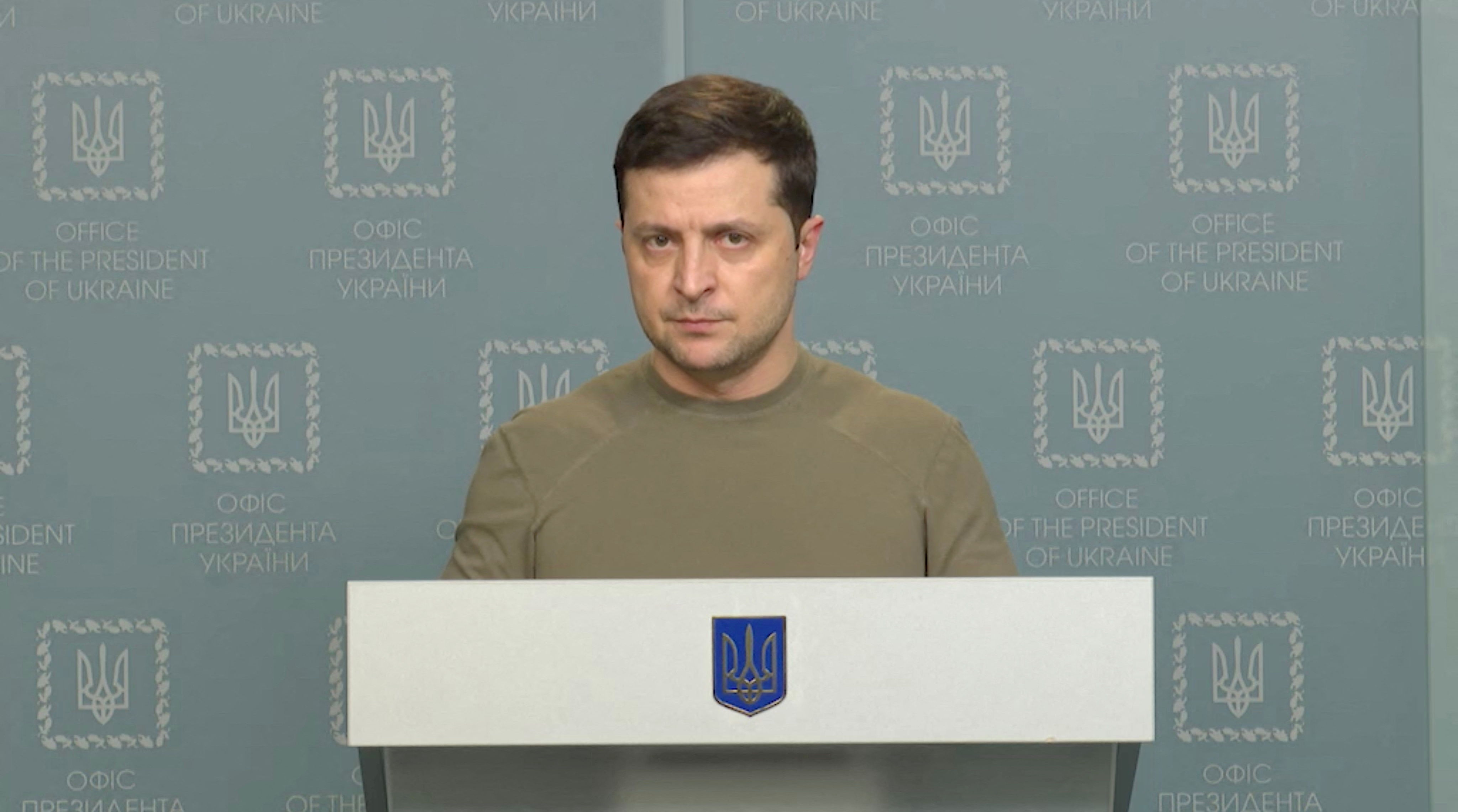 ▲▼烏克蘭總統澤倫斯基（Volodymyr Zelensky）。（圖／路透）