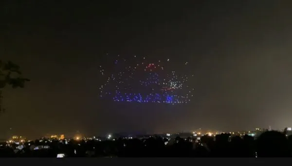 ▲▼2022高雄台灣燈會出包。（圖／翻攝記者爆料網）