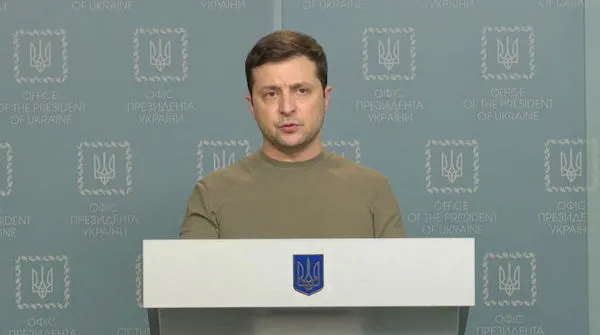 ▲▼烏克蘭總統澤倫斯基（Volodymyr Zelensky）。（圖／路透）