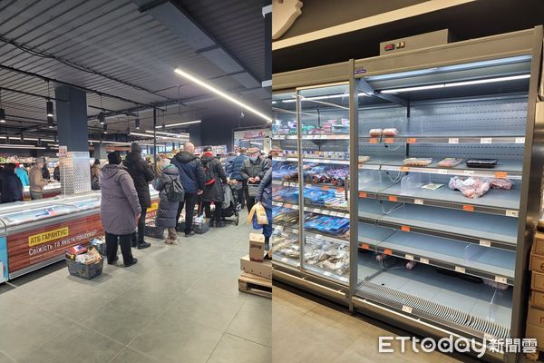 ▲▼烏克蘭超市、路況。（圖／「港女雪莉搖擺烏克蘭」提供）