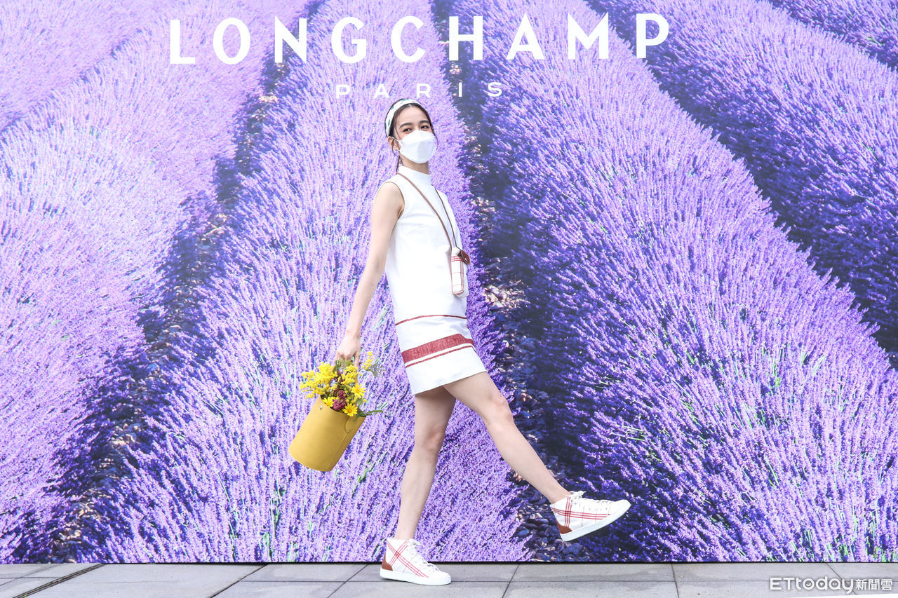 ▲陳庭妮出席Longchamp SS22春夏系列媒體預覽會。（圖／記者林敬旻攝）