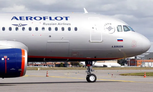 ▲▼ 俄羅斯航空公司（Aeroflot）。（圖／路透）