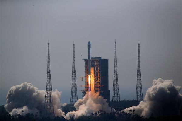▲▼大陸成功發射22星衛星　創下「一箭多星」最新紀錄。（圖／翻攝新華社）