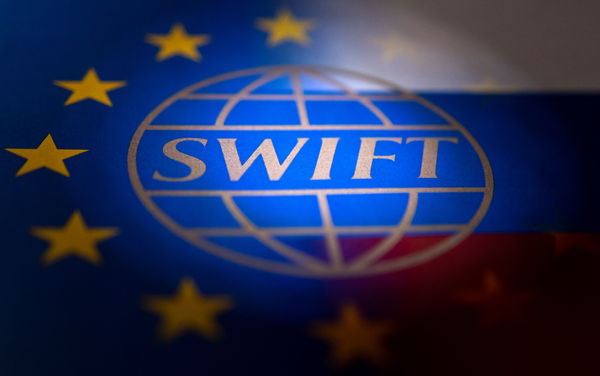 ▲▼「環球銀行金融電信協會」的SWIFT。（圖／路透）