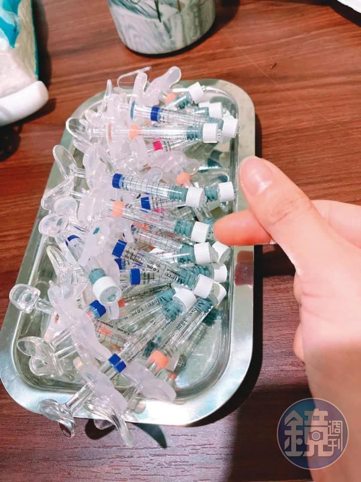 Chen's studio is doing very well, and there are many hyaluronic acid and fat-dissolving injections on the scene.  (provided by the reader)