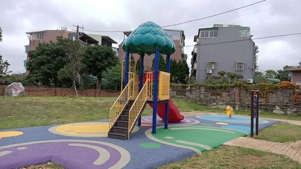 ▲桃園大安果樹公園遊戲場改善完成。（圖／市府提供）