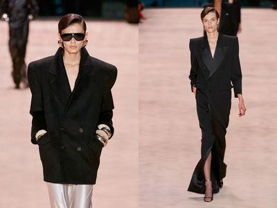 巴黎時裝周／YSL招牌煙裝變「長」了　「極致粹黑」比裸露更性感