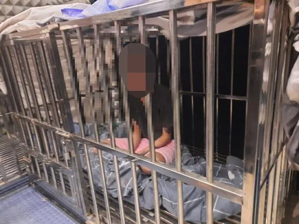 台灣女通緝犯在菲律賓被8煞綁架，慘遭關狗籠虐打。（圖／翻攝自Facebook／AKG Public Information Office）