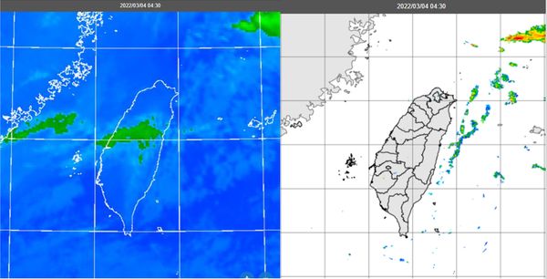 ▲▼衛星雲圖。（圖／翻攝中央氣象局）