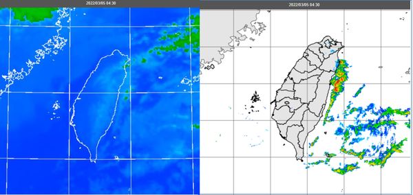 ▲▼衛星雲圖。（圖／翻攝中央氣象局）