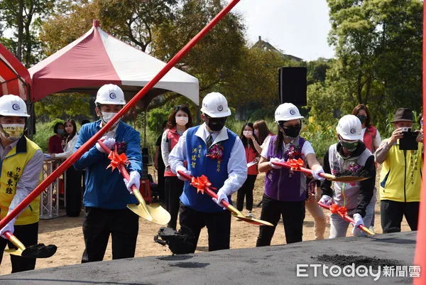 ▲竹山水資源回收中心開工動土（下同）。（圖／南投縣政府提供）