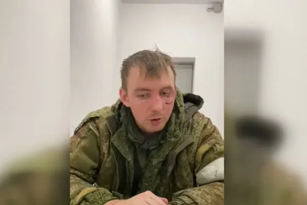 ▲▼烏克蘭國安局釋出被俘俄軍影片。（圖／翻攝臉書Служба безпеки України ）