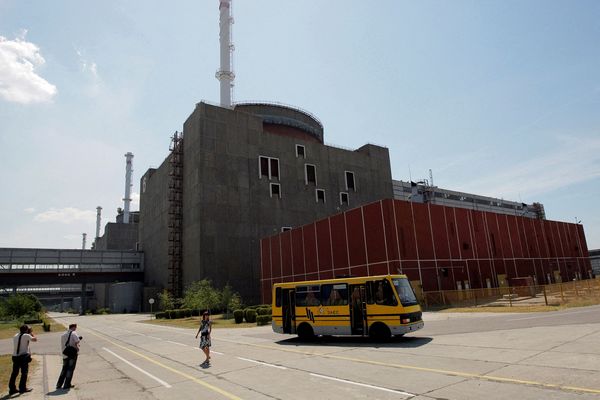 ▲▼ 歐洲最大核電廠「札波羅熱核電廠」（Zaporizhzhia NPP）2008年資料照。（圖／路透）