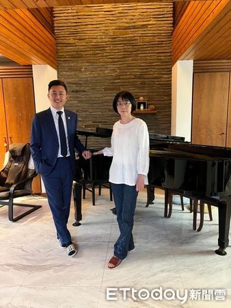 ▲▼新竹市長林智堅也在臉書上找到40年前的鋼琴老師             。（圖／翻攝自林智堅臉書）