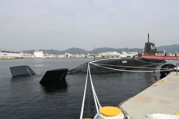 ▲▼日本海上自衛隊新一代潛艦「大鯨號」正式入役，其3000噸排水量，刷新日本常規潛艦的最大噸位記錄。（圖／翻攝自Facebook／防衛省海上自衛隊 Japan Maritime Self-Defense Force）