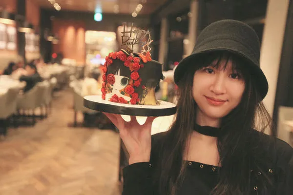 ▲▼田心蕾開心慶生。（圖／瑞田音樂提供）