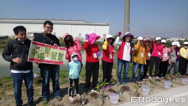 ▲台南永福星星幫連續第20年辦理植樹祈福，永續護樹活動。（圖／記者林悅翻攝，下同）