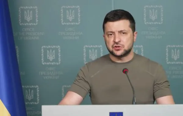 ▲▼烏克蘭總統澤連斯基（Volodymyr Zelensky）。（圖／翻攝自Facebook／Володимир Зеленський）