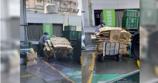 拾荒婦「紙箱澆水增重」　網搖頭：後果更慘