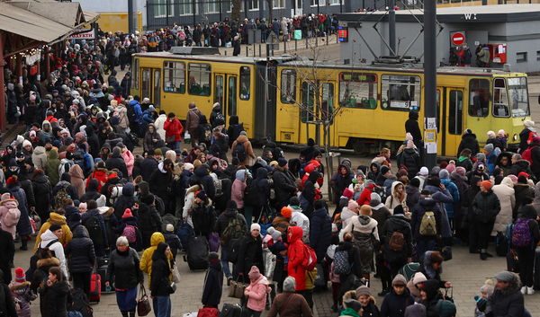 ▲▼烏克蘭西部城市利維夫（Lviv）安置超過20萬難民。（圖／路透）