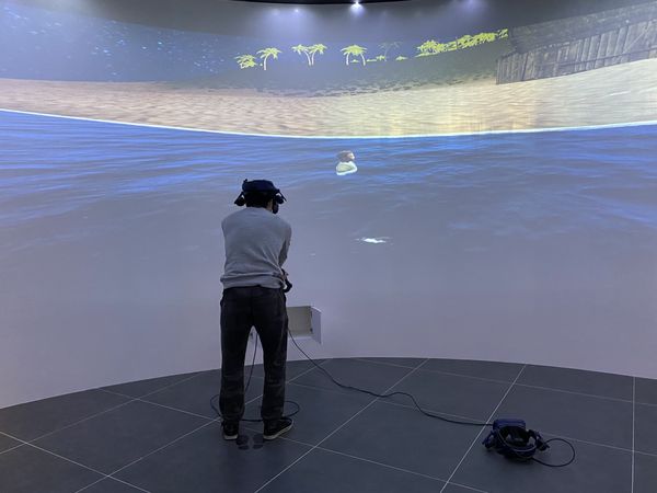 ▲「永安海螺文化體驗園區」將於3月19日正式開館，館內新設置AR、VR，可以體驗傳統捕漁活動,海螺咖啡館。（圖／客家事務局提供）