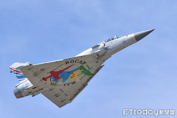 ▲▼幻象2000-5,幻象2000戰鬥機,Mirage 2000-5,空軍。（圖／記者李毓康攝）