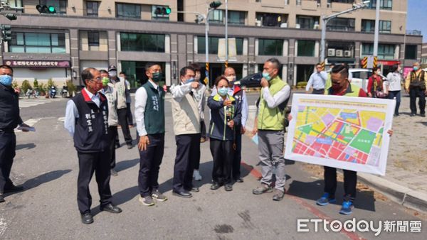 ▲台南公園之忠義路往北打通至公園北路，獲得營建署生活圈計畫同意補助，加上地方配合款共2.3億元來開闢，預計2024年完工通車。（圖／記者林悅翻攝，下同）