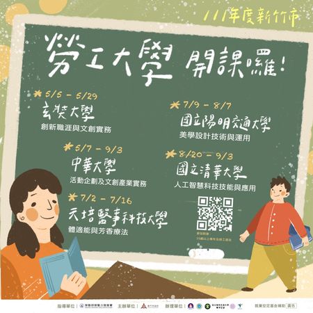 ▲勞工大學主視覺。（圖／新竹市政府提供）