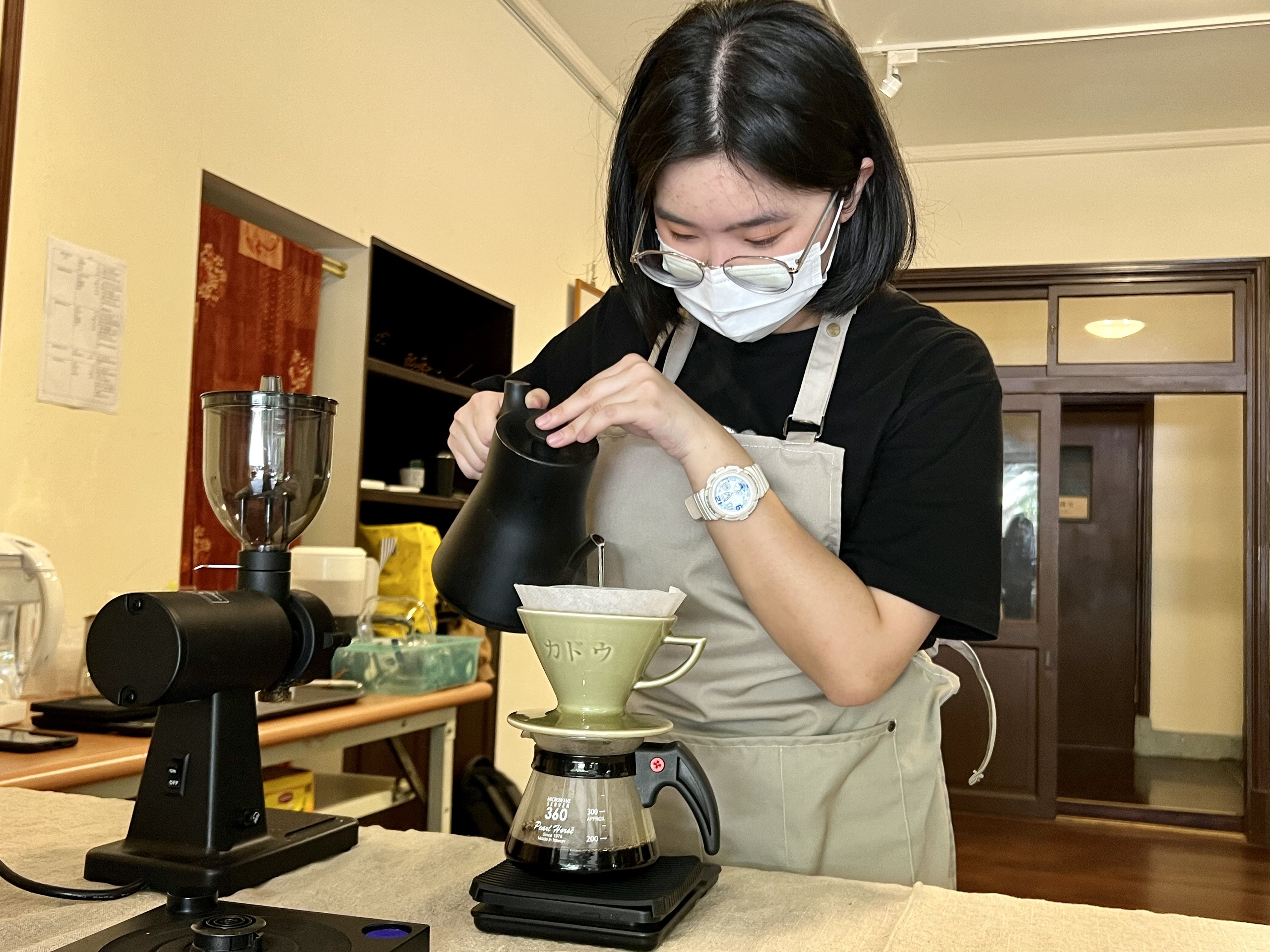 ▲▼大同大學飲品社創業，透過咖啡在校園傳遞幸福感。（圖／大同大學提供）