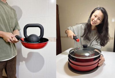 撐得起你的廚藝！韓國PALLAS可分離式手把鍋具送進烤箱不卡卡
